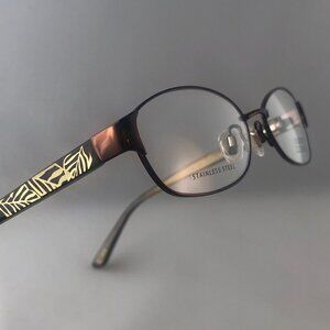Sigrid Olsen SO129 12/11 001 Cafe Brown Women Eyeglass Frames 51-16-130 New